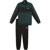 Puma Poly Colorblock Tracksuit Vert S Homme