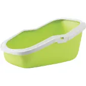 Nobby Bac à litière Aseo extra haut avec rebord, chat, hygiène animale,