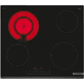 Bosch Series 6 Ceramic Pkf645fp2c 60 Cm Vitroceramic Hob 4 Burners Rouge