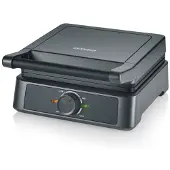Severin 10002125000, Gaufrier, Noir