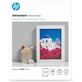 HP Papier photo Advanced, brillant, 250 g/m2, 13 x 18 cm (127 x 178 mm), 25 feuilles