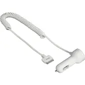 Hama Chargeur iPhone3 / 4 12V blanc 30pin MFI