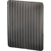 Hama Couverture iPad Randig Sort (Apple iPad 2012 (2e génération), Apple iPad 2012 (3e génération), Apple iPad 2012 (4e génération)), Étui pour tablette, Noir