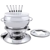 Swissmar Set à fondue tout-en-un Züri, Set à fondue, Argent