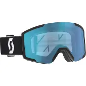 SCOTT Shield Ski Goggles Noir Amplifier Aurora Green/CAT2