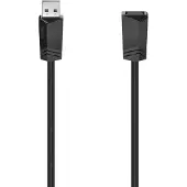 Hama 00200619 câble USB USB 2.0 1,5 m USB A Noir