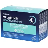 Dr theiss Dr. Theiss Mélatonine + Magnésium Complexe pour le sommeil en poudre, 30 sachets