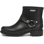 Aigle Bottines 'Macadames' noir / blanc