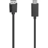 Hama Câble vidéo, fiche DisplayPort - fiche HDMI, Ultra-HD 4K, 1,50 m