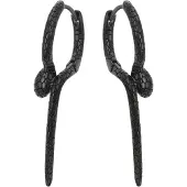 NAEMI Boucles d'oreilles noir