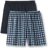 Calida Boxers bleu nuit / bleu ciel / bleu chiné / blanc