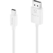 PureLink Câble - Mini-DisplayPort - DisplayPort, 3 m (3 m), Câble vidéo, Blanc