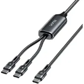 UNITEK C14146abk01-1.8m Usb-a To Usb-c Cable Argenté