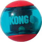 Kong Jouet d'action Squeezz rouge petit