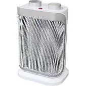 Argoclima Boogie Intérieur Argent, Blanc 1500 W Aérotherme électrique d'intérieur