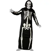 Atosa Costume De Squelette Phosphorescent Pour Homme