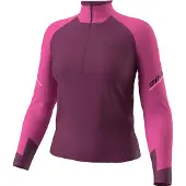 Dynafit Alpine Half Zip Long Sleeve T-shirt Violet M Femme