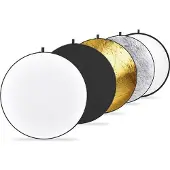 Caruba 5 in 1 Gold, Silver, Black, White, Translucent 30cm