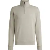 BOSS Sweat-shirt 'Zetrust' beige clair