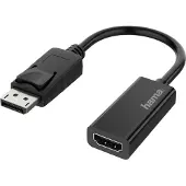 Hama Adaptateur vidéo, fiche DisplayPort - port HDMI, Ultra-HD 4K