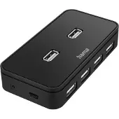 Hama 00200123 7-fach Hub schwarz