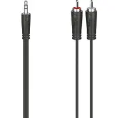 Hama Câble Audio Jack - Rca Stéréo 5 M Noir (200721)