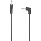 Hama Câble Audio 90° Jack Stéréo 1.5 M Noir (200723)