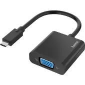 Hama Adaptateur vidéo, fiche USB-C - port VGA, - Full-HD 1080p