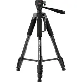 Caruba Blackstar 200 Profondeur de caméra (Métal), Trépied, Noir