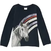 s.Oliver T-Shirt marine / rouge / blanc