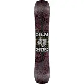 Nidecker - Packs (snowboard + fix) - Snowboard all-mountain freestyle - Pack Sensor Women 2026 pour Femme en Bois - Rouge
