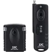 JJC JM D2(II) Commande à distance sans fil par radiofréquence (Funk), Déclencheur à distance, Noir