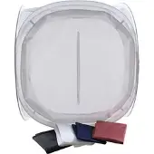 Falcon Eyes LFPB-5 Tente de prise de vue pliable 150x150 cm avec 4 arrière-plans