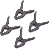Caruba Achtergrond Klem Zwart Klein (4 stuks)