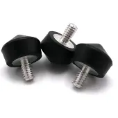 Caruba 1/4" Trépied Spike Caoutchouc / 22mm (3 pièces)