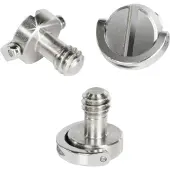 Shape DRS14 1/4-20 D-Ring Camera Screws 3-Pack