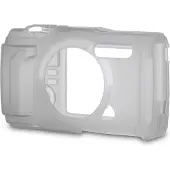 JJC Étui en silicone pour appareil photo SCC TG7, Housse pour appareil photo, Gris