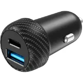 Ginza.se Chargeur de voiture 1xUSB-C PD 1xUSB-A 45W