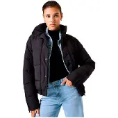 Garcia femme Manteau, XL, Noir