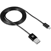 Canyon CFI-1, câble Lightning/USB de 1m, sans Apple MFi, noir