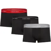 Calvin Klein Lv00nb4389 Trunk Low Rise Boxers 3 Units Noir S Homme