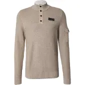 s.Oliver Pull-over beige chiné