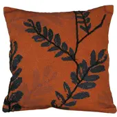 Côté Table Housses de coussins ELYAH - Marron - 45x45 cm