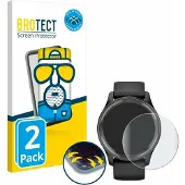 BROTECT Protection d'écran Full-Cover Mat, Film de protection pour smartwatch, Gris