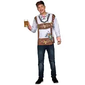 MOM Tyrolean T-shirt Man Costume Marron S