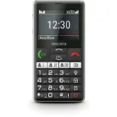 Emporia emporiaPURE (V76), LTE/4G, (V3) Großtastenhandy, black
