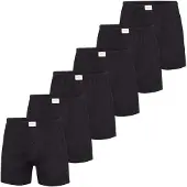 Phil&Co. Boxers ' Jersey Loose Fit ' noir