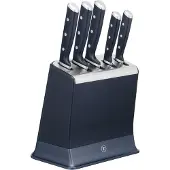 Tefal Bloc de 5 couteaux EverSharp affûteur integré K297S644 Bleu