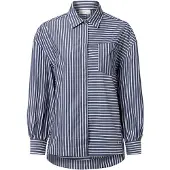 Fynch&Hatton 25101019 Long Sleeve Shirt Bleu 38 Femme