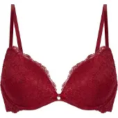Hunkemoller Soutien-gorge 'Marine' rouge